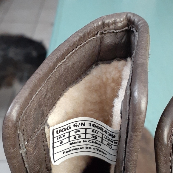 UGG Brown Winter & Rain Boots - Picture 5 of 9